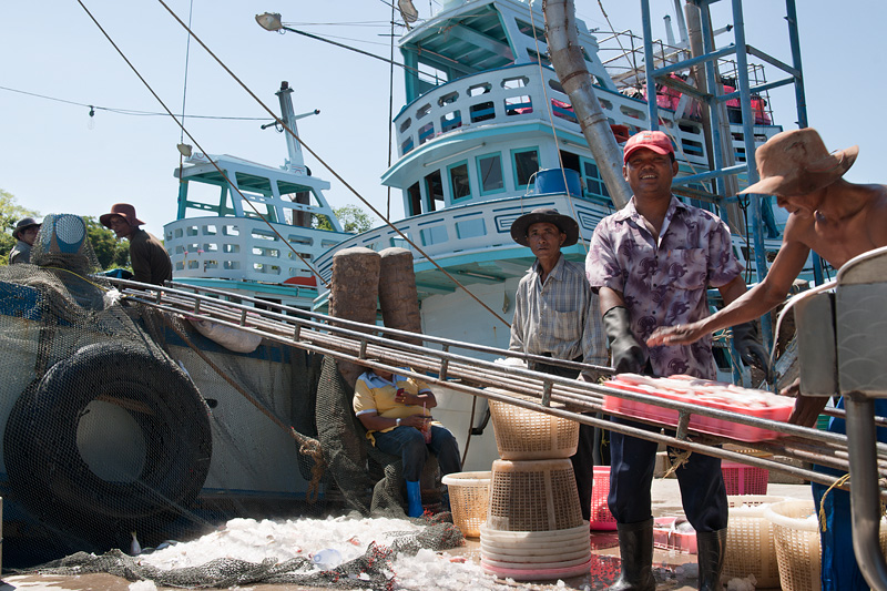 Рыбаки Сиамского залива и другие жители побережья